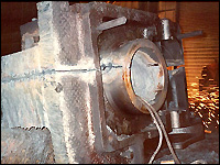 熱延設備支柱切断1