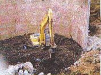 下総海上自衛隊航空基地内２号タンク解体工事2