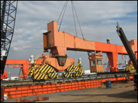 ガントリークレーン解体8