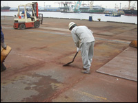 ガントリークレーン解体12