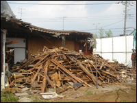 建屋解体工事2