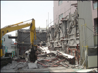 佐江戸タワーパーキング解体工事5