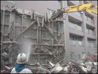 佐江戸タワーパーキング解体工事6