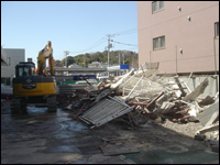 佐江戸タワーパーキング解体工事7