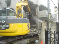 千駄ヶ谷鉄筋コンクリート造解体工事3