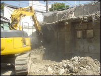 千駄ヶ谷鉄筋コンクリート造解体工事12