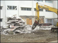 小学校給食室解体工事5